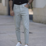 Tapered Jeans Verde