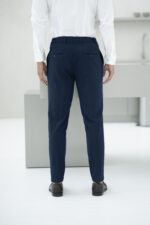 Calça de Tecido Azul Marinho - Image 3
