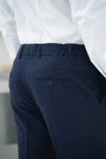 Calça de Tecido Azul Marinho - Image 4